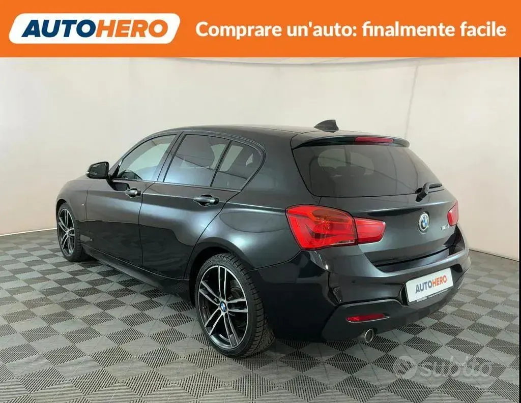 Usata BMW 116 M Sport 116 CV (85 kW) 2018 Nero Utilitaria