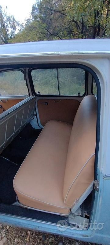 Usata Fiat 750 1960 Bianco Berlina