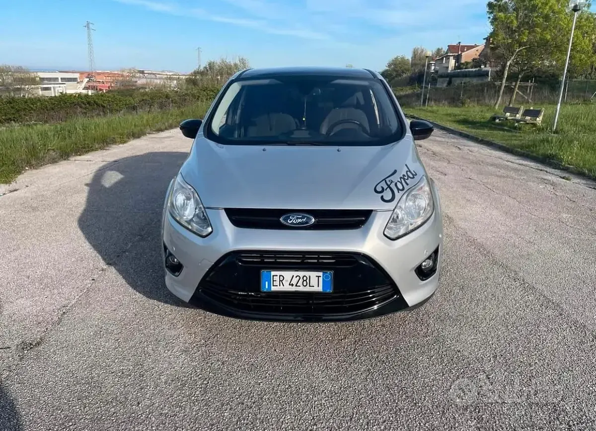 Usata Ford C-MAX Titanium 115 CV (84 kW) 2013 Grigio Monovolume