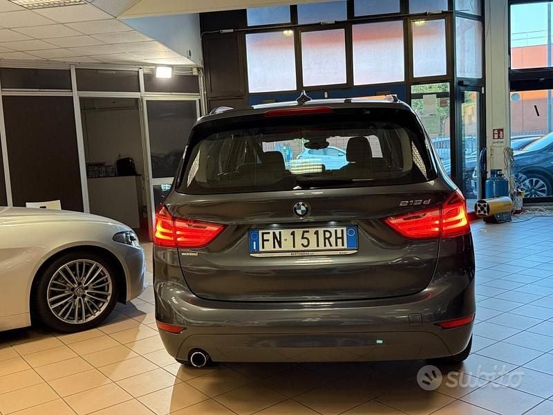 Usata BMW 218 Gran Tourer Luxury Line 150 CV (110 kW) 2018 Grigio Monovolume