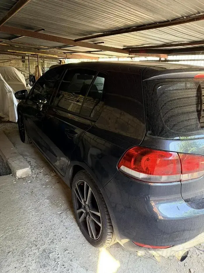 Usata VW Golf VI 140 CV (102 kW) 2009 Blu Utilitaria