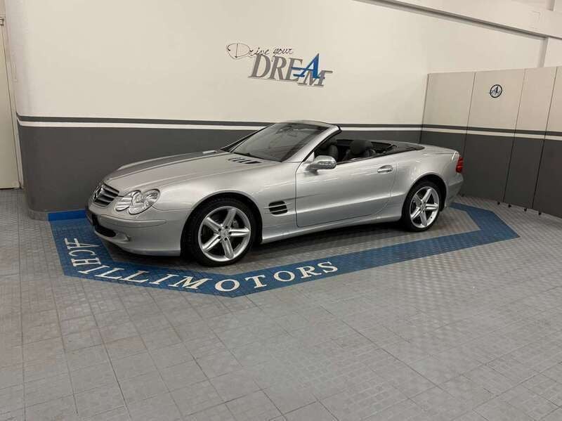 Brilant silver Usata 2003 Mercedes SL500 Cabrio | 26.800 € (Buon prezzo) - Immagine 1/4
