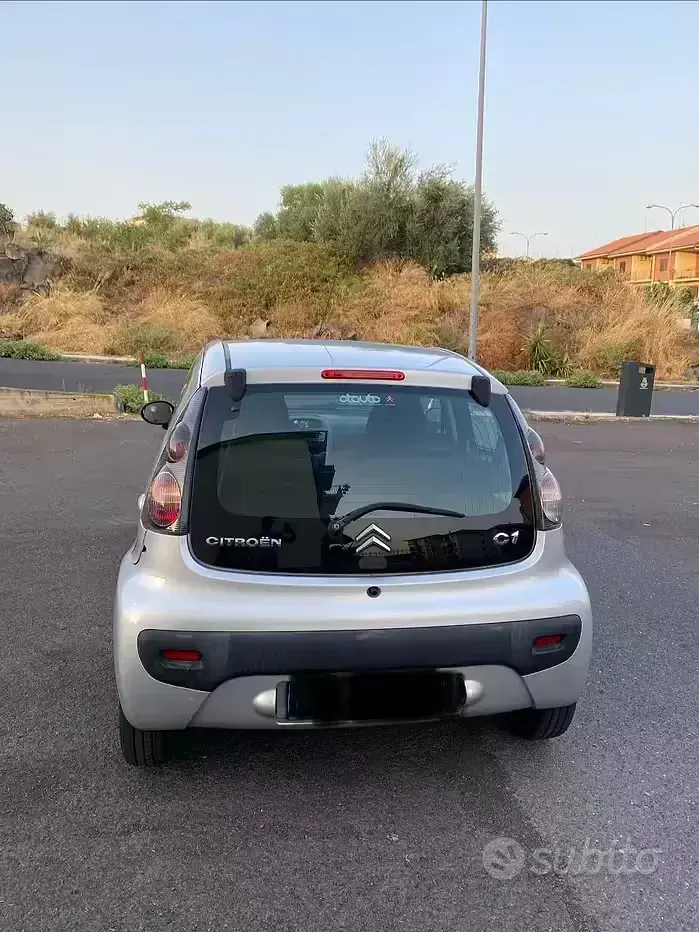 Usata Citroën C1 54 CV (39 kW) 2008 Grigio Utilitaria