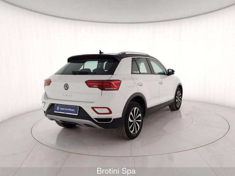 Usata VW T-Roc Style 110 CV (80 kW) 2024 Bianco metallizzato SUV