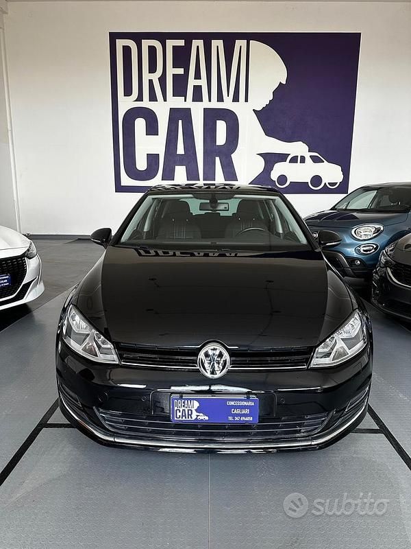 Usata VW Golf VII Highline 110 CV (80 kW) 2016 Nero Berlina