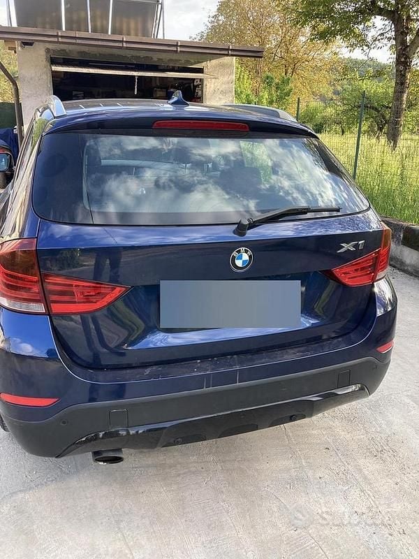 Usata BMW X1 143 CV (105 kW) 2014 Blu SUV