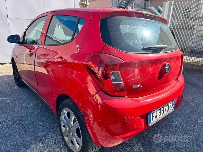 Usata Opel Karl Innovation 75 CV (55 kW) 2015 Rosso Utilitaria