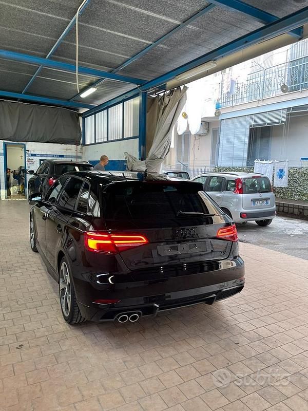 Usata Audi A3 S-Line 150 CV (110 kW) 2019 Nero Berlina