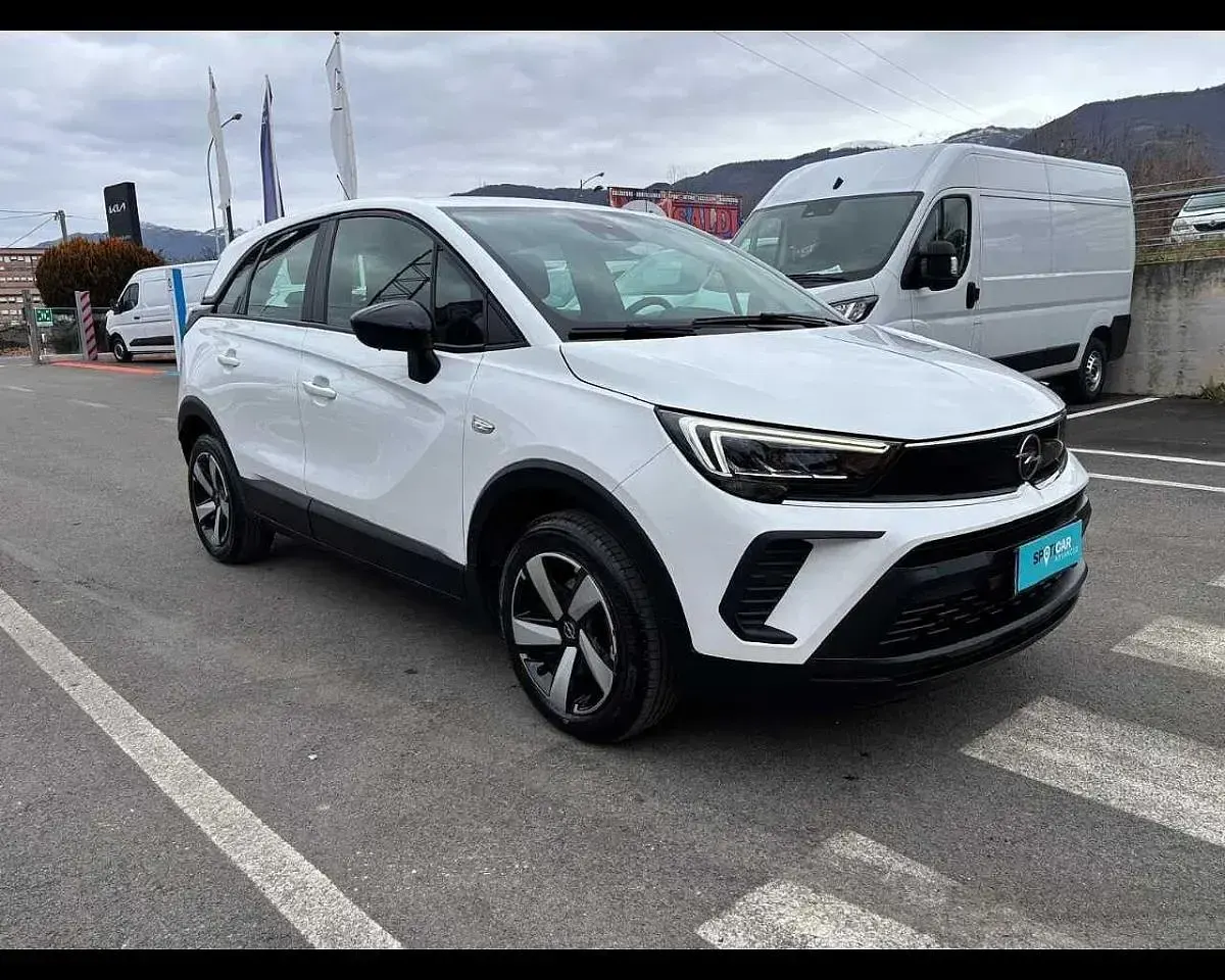 Usata Opel Crossland Edition 110 CV (80 kW) 2022 Bianco SUV