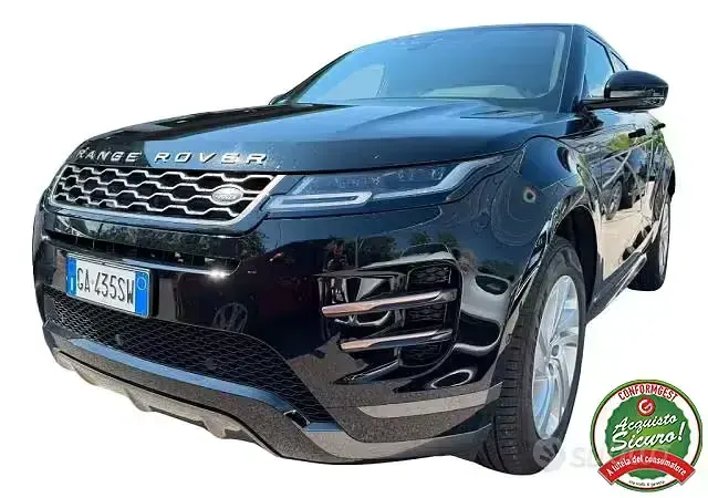 Usata Land Rover Range Rover evoque SE Dynamic 150 CV (110 kW) 2020 Nero SUV
