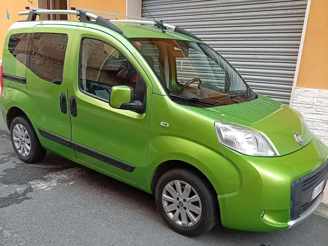 Usata Fiat Qubo Trekking 95 CV (69 kW) 2011 Verde Monovolume