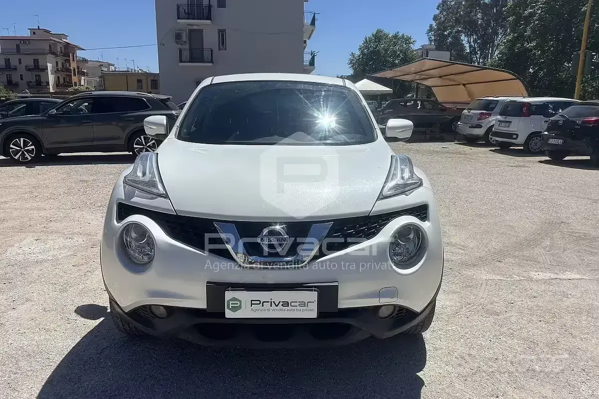 Usata Nissan Juke Tekna 110 CV (80 kW) 2015 Bianco SUV