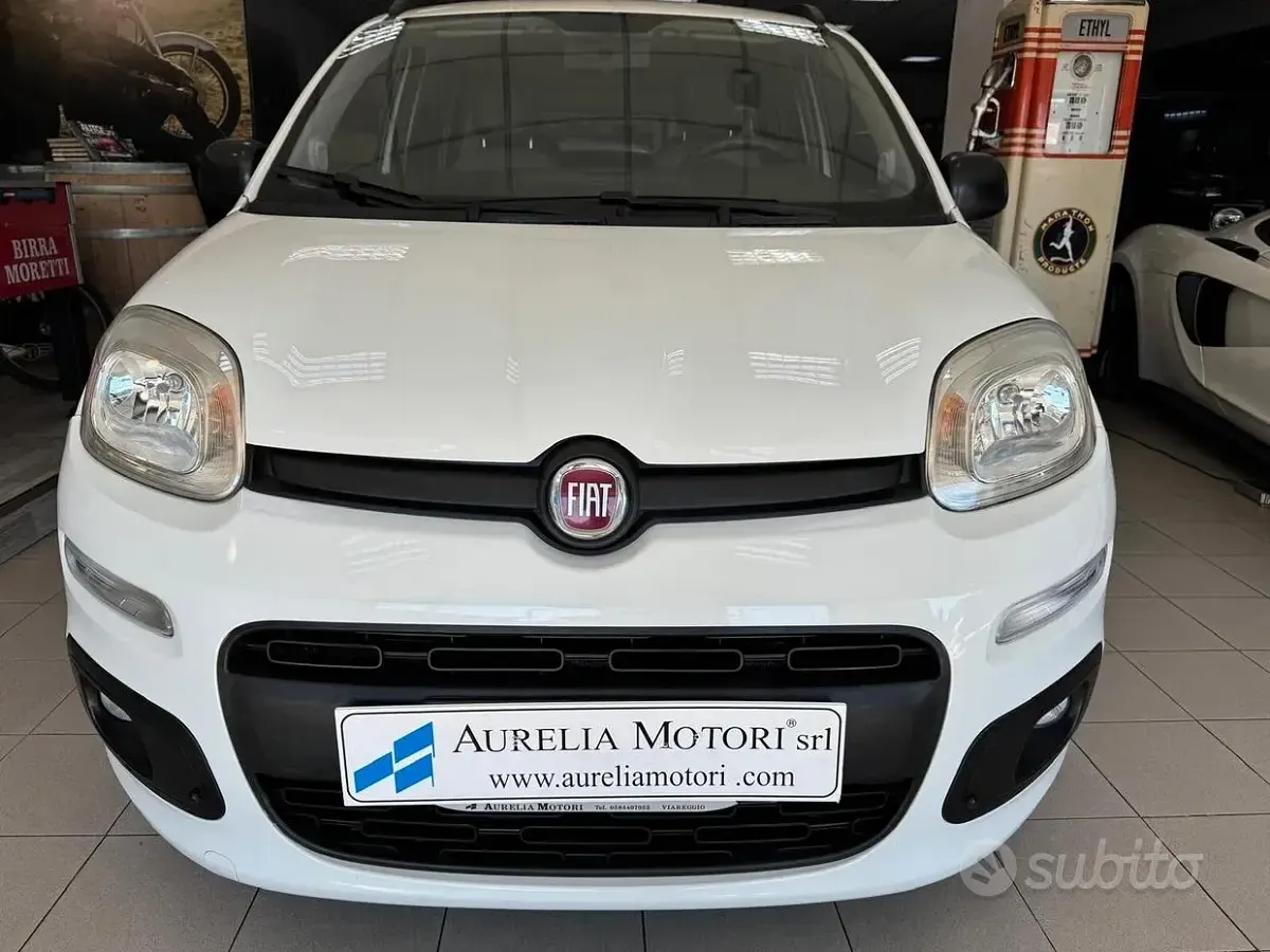 Usata Fiat Panda Lounge 80 CV (58 kW) 2015 Bianco Utilitaria