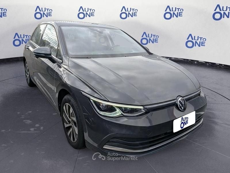 Usata VW Golf VII Style 204 CV (150 kW) 2021 Gray Utilitaria