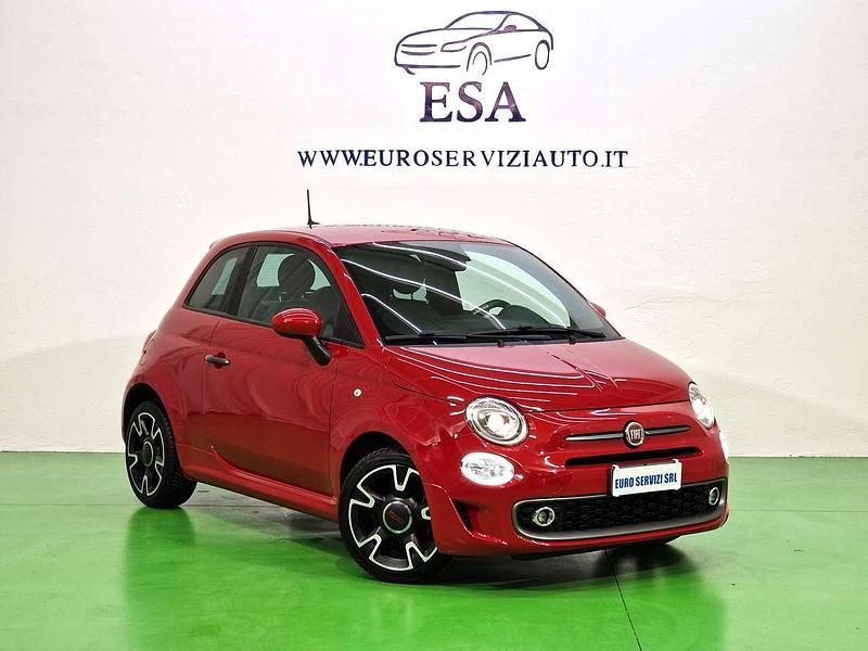 Usata Fiat 500 Lounge 69 CV (50 kW) 2018 Rosso Utilitaria