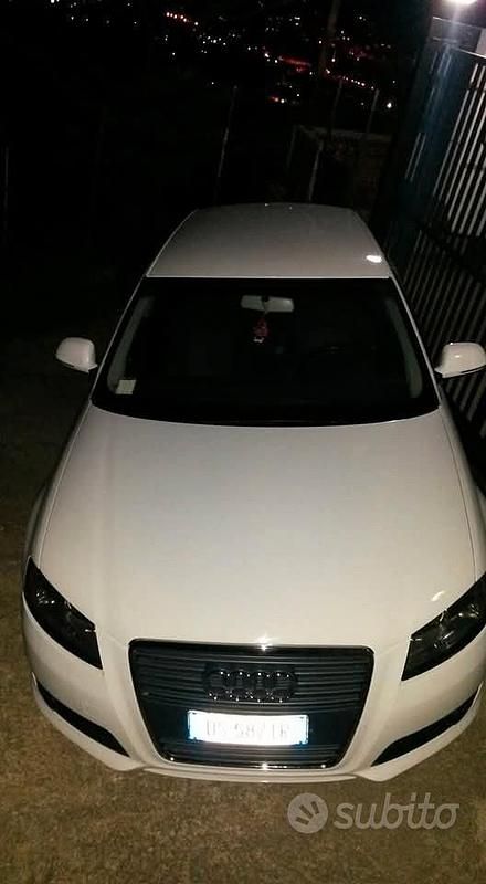 Usata Audi A3 140 CV (102 kW) 2008 Bianco Utilitaria