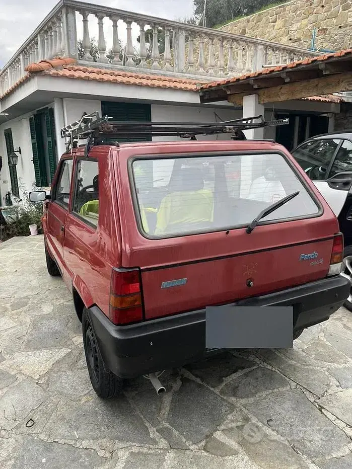 Begagnad Fiat Panda 54 HK (39 kW) 2002 Röd Sedan