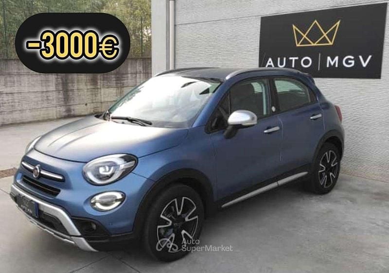 Usata Fiat 500X Cross 120 CV (88 kW) 2019 Blu/azzurro SUV