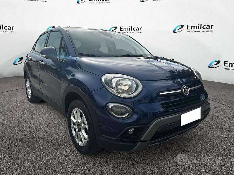 Usata Fiat 500X Cross 151 CV (111 kW) 2020 Blu venezia SUV