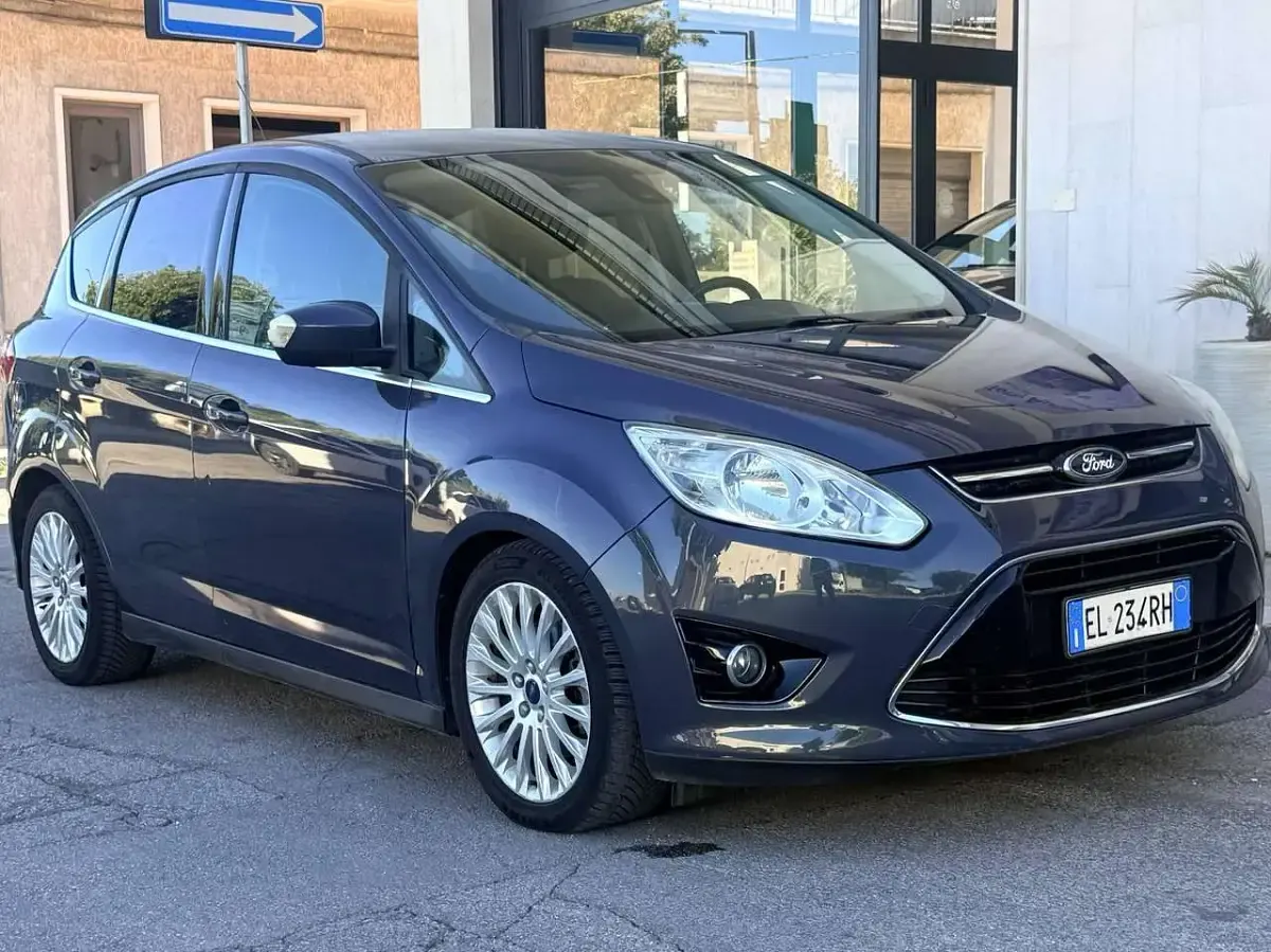 Usata Ford C-MAX Titanium 116 CV (85 kW) 2012 Blu scuro Monovolume