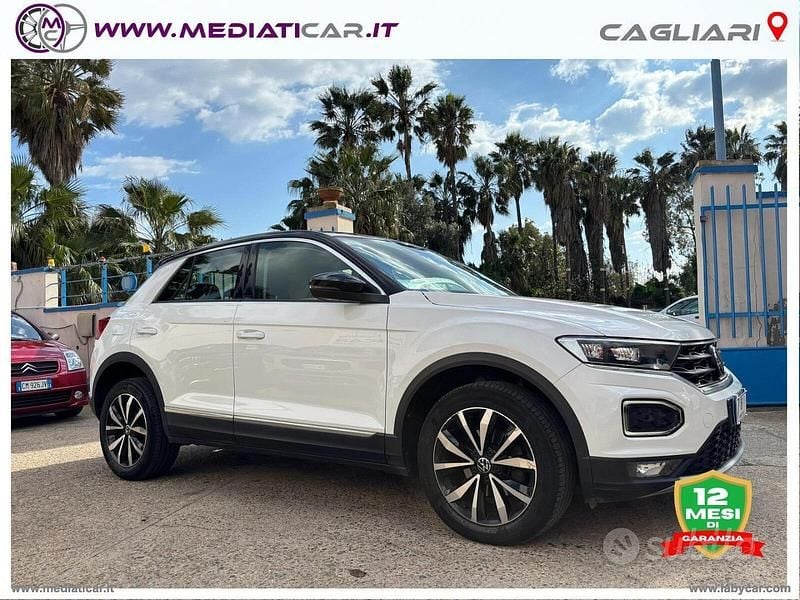 Usata VW T-Roc Style 110 CV (80 kW) 2021 Bianco SUV