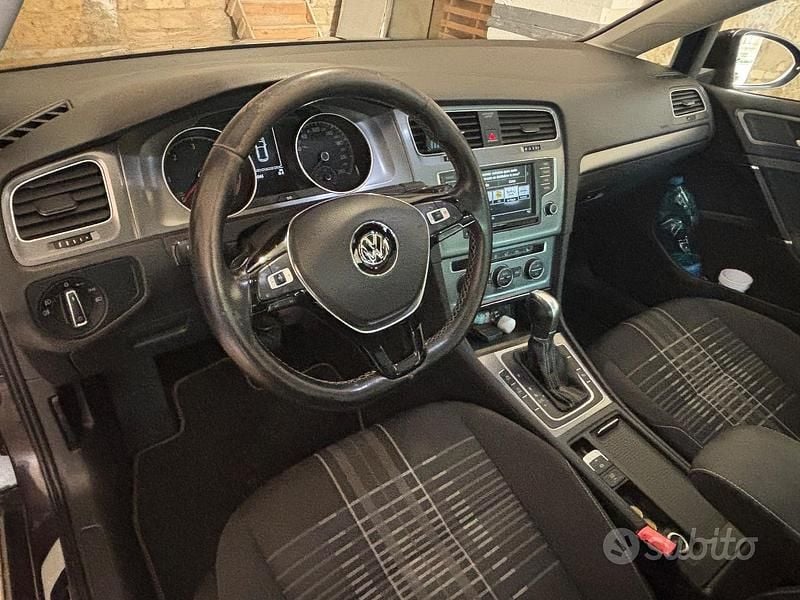 Usata VW Golf VII 150 CV (110 kW) 2016 Nero