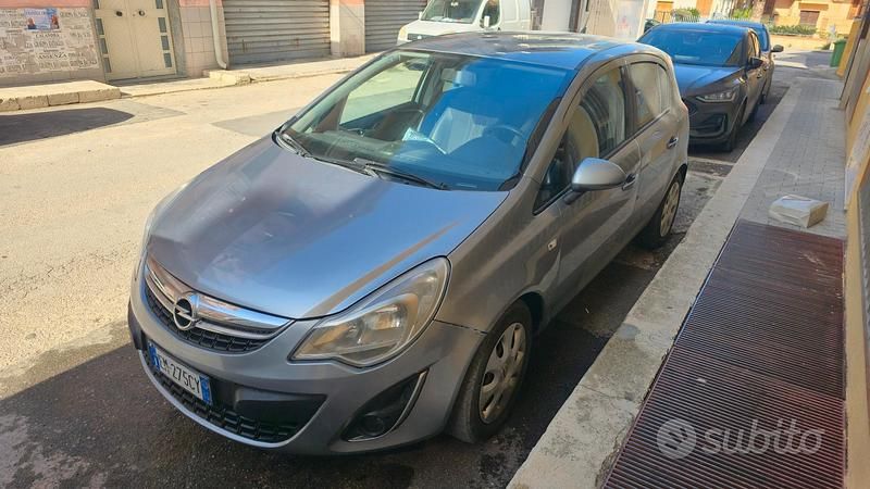 Usata Opel Corsa 2012 Grigio Utilitaria