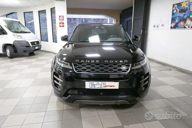 Usata Land Rover Range Rover evoque R-Dynamic 163 CV (119 kW) 2021 Nero SUV
