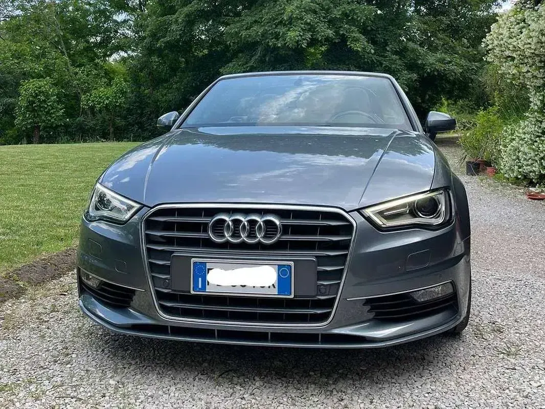 Usata Audi A3 Cabriolet Ambition 150 CV (110 kW) 2016 Grigio Cabrio