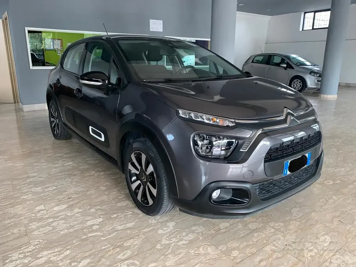 Usata Citroën C3 PureTech 110 CV (80 kW) 2021 Grigio Utilitaria