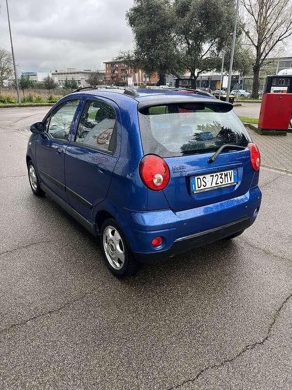 Usata Chevrolet Matiz SE 52 CV (38 kW) 2008 Blu Utilitaria