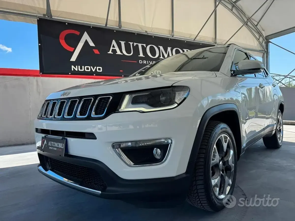 Usata Jeep Compass Limited 120 CV (88 kW) 2019 Bianco SUV