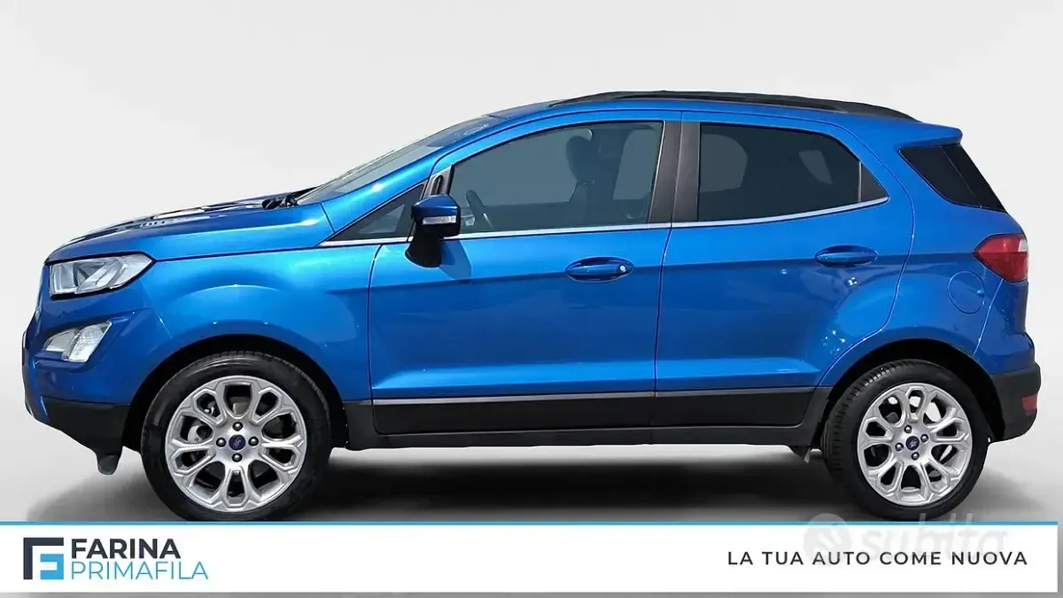 Usata Ford Ecosport Titanium S 125 CV (91 kW) 2022 Desert island blue SUV