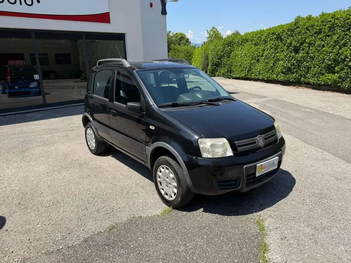 Usata Fiat Panda 4x4 69 CV (50 kW) 2010 Nero Utilitaria
