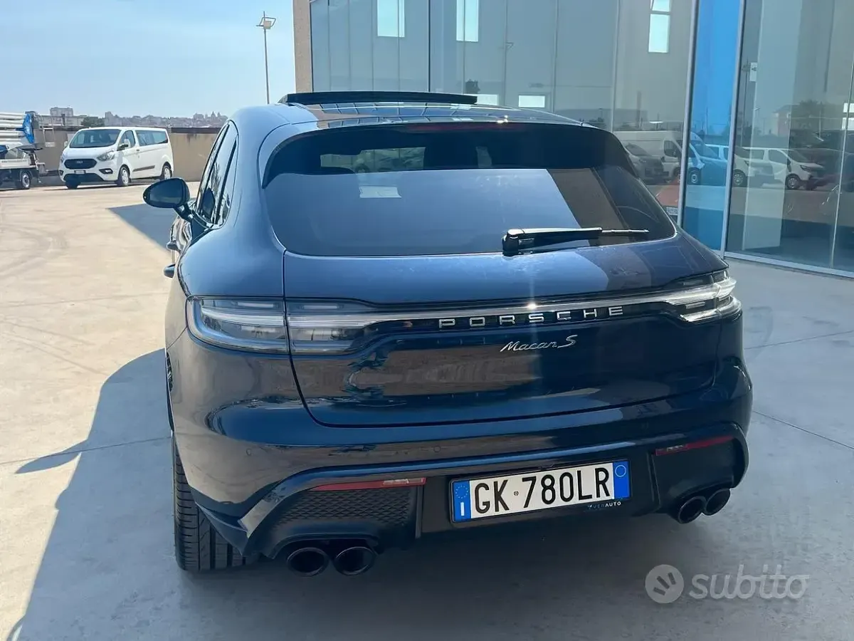 Usata Porsche Macan 381 CV (280 kW) 2022 Bluazzurro SUV