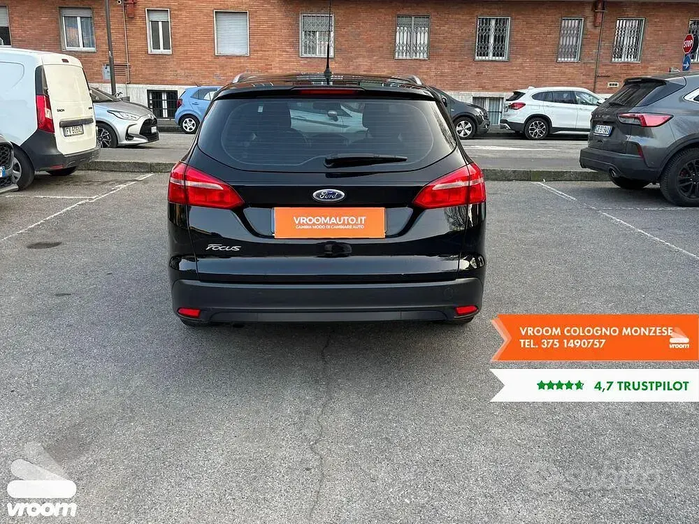 Usata Ford Focus Titanium X 120 CV (88 kW) 2016 Nero Station wagon