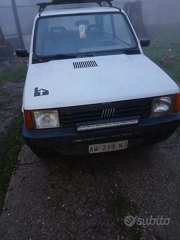Usata Fiat Panda 4x4 54 CV (39 kW) 1997 Bianco Utilitaria