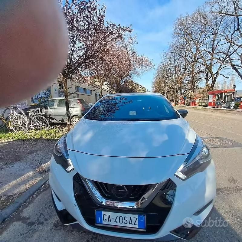 Usata Nissan Micra 117 CV (86 kW) 2020 Bianco Utilitaria