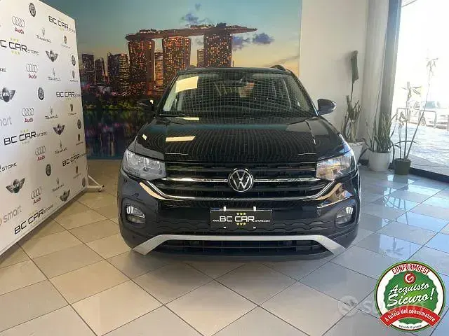 Usata VW T-Cross Style 110 CV (80 kW) 2022 Nero SUV
