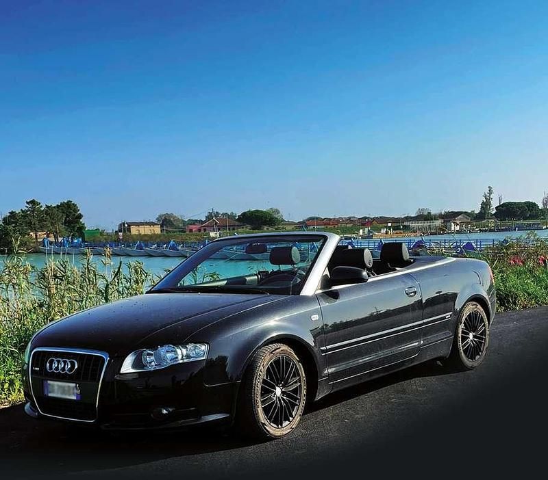 Usata Audi A4 Cabriolet Comfort 140 CV (102 kW) 2009 Nero Cabrio