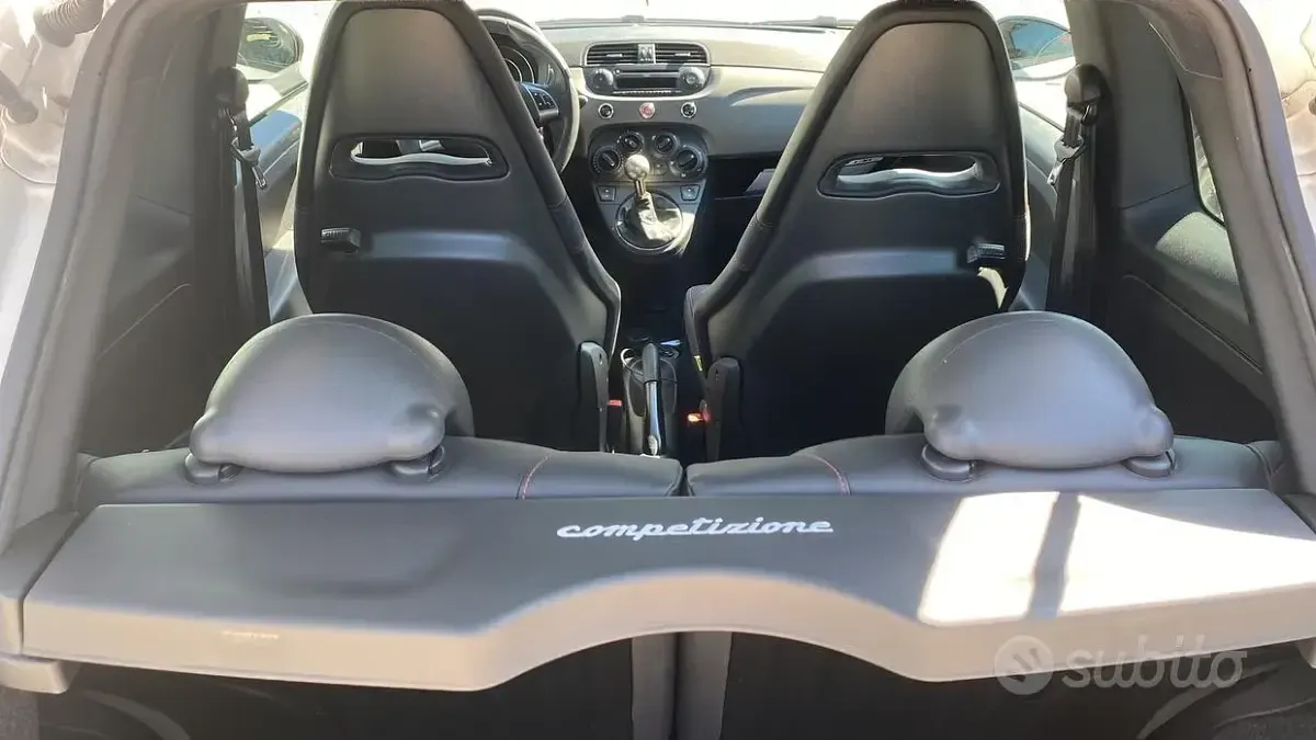 Usata Abarth 595 Competizione 180 CV (132 kW) 2015 Bianco Berlina