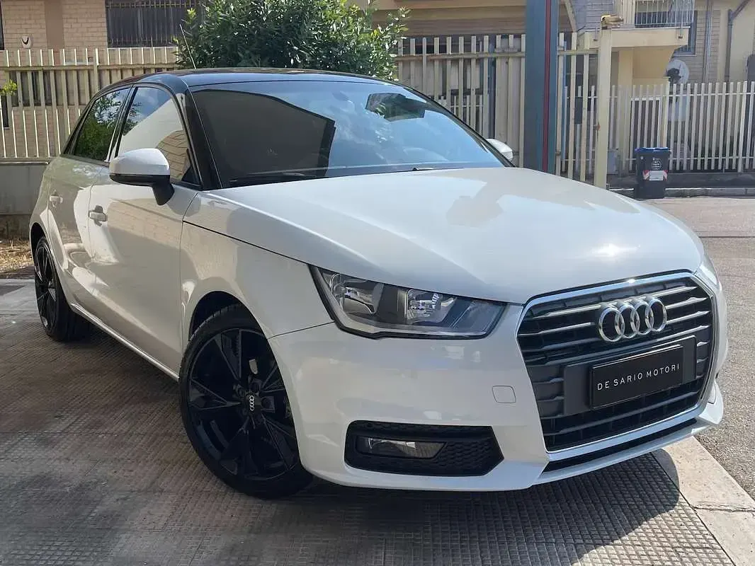 Usata Audi A1 Sportback Admired 90 CV (66 kW) 2018 Bianco Utilitaria