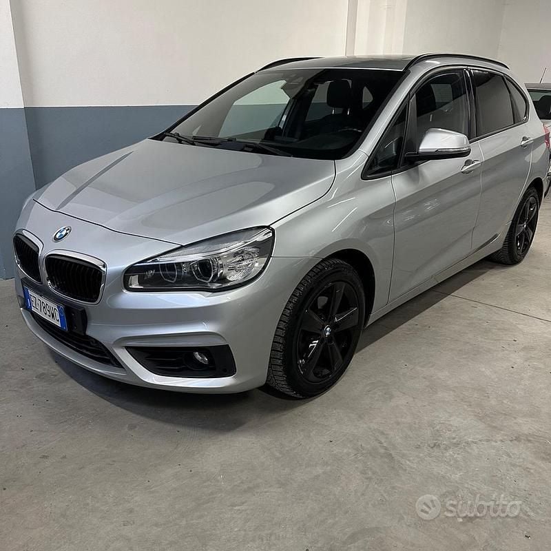 Usata BMW 216 Active Tourer Luxury Line 115 CV (84 kW) 2015 Grigio Monovolume