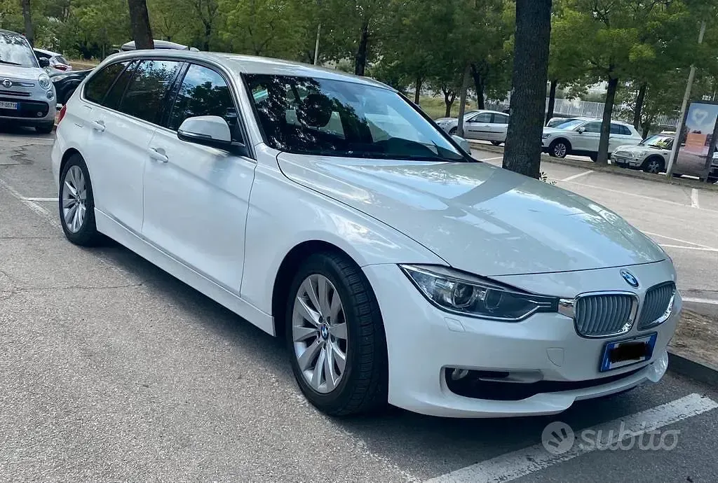Usata BMW 316 116 CV (85 kW) 2014 Bianco Station wagon