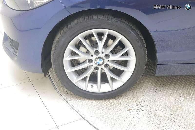 Usata BMW 218 Advantage 136 CV (100 kW) 2016 Blu/azzurro Cabrio