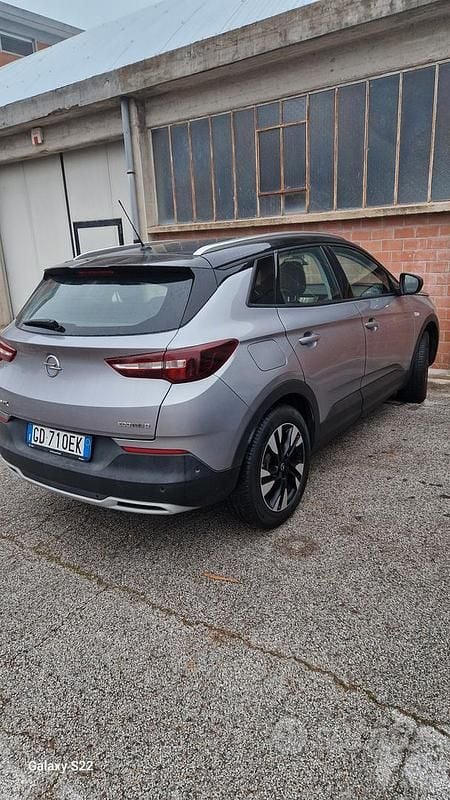 Usata Opel Grandland X Design Edition 131 CV (96 kW) 2021 Grigio SUV
