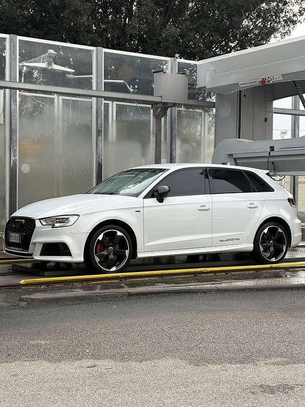 Usata Audi A3 Sport 184 CV (135 kW) 2017 Bianco Berlina