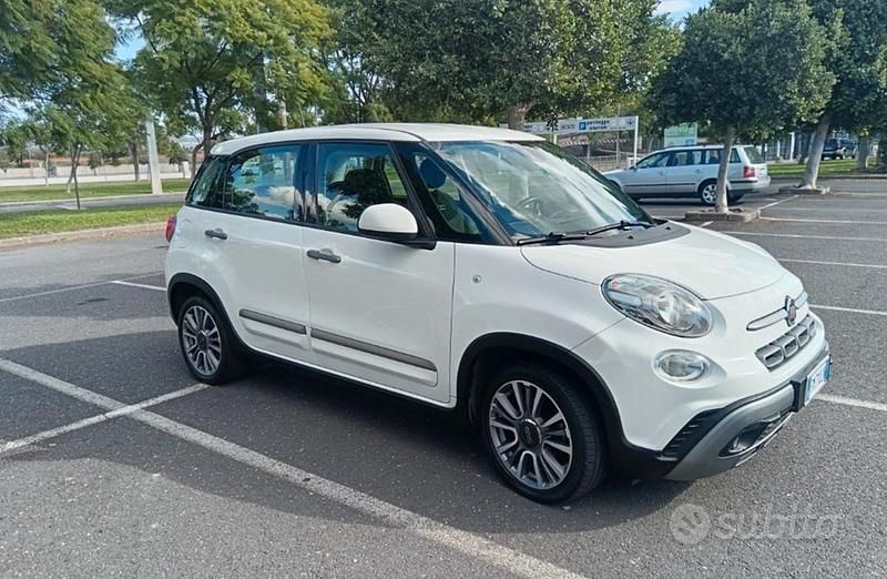 Usata Fiat 500L Cross 95 CV (69 kW) 2017 Bianco Monovolume