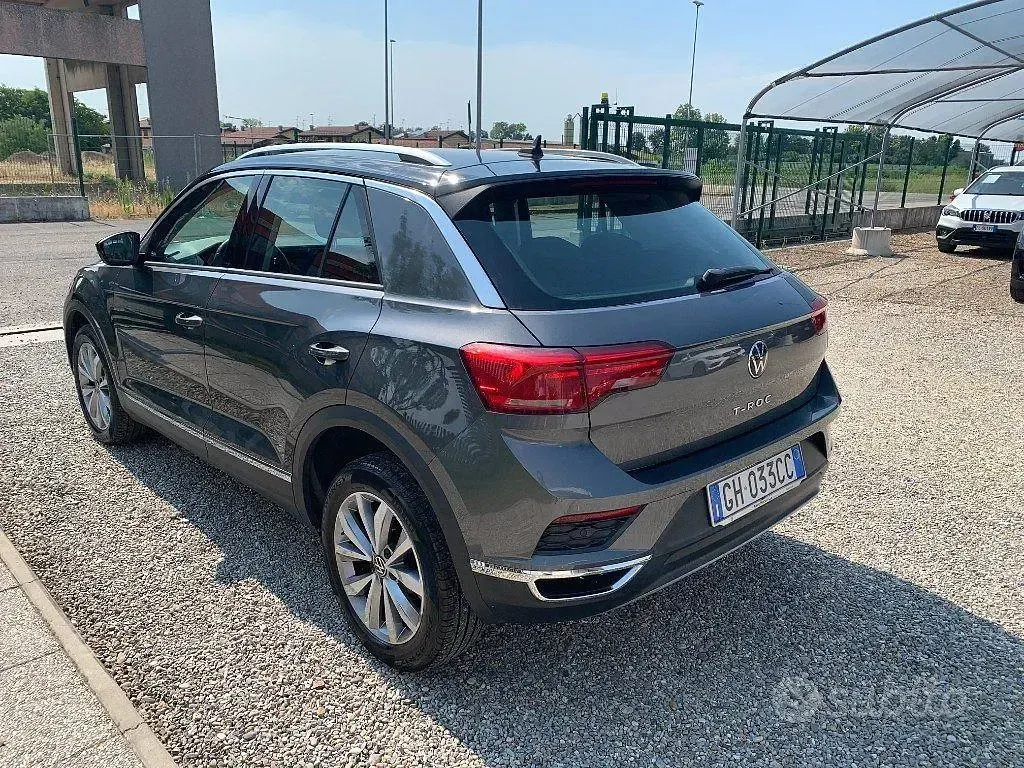 Usata VW T-Roc Style 150 CV (110 kW) 2021 Grigio SUV