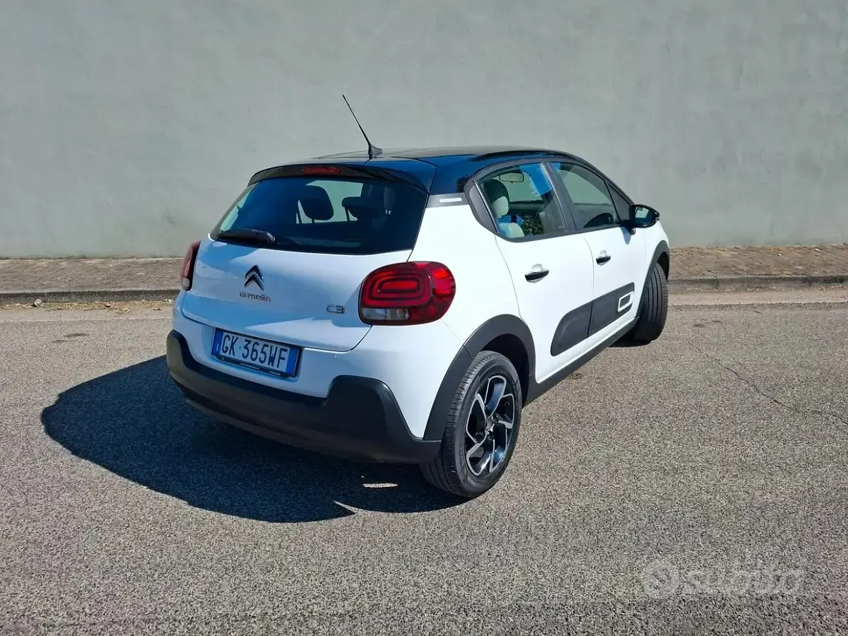 Usata Citroën C3 Feel 83 CV (61 kW) 2022 Bianco Utilitaria